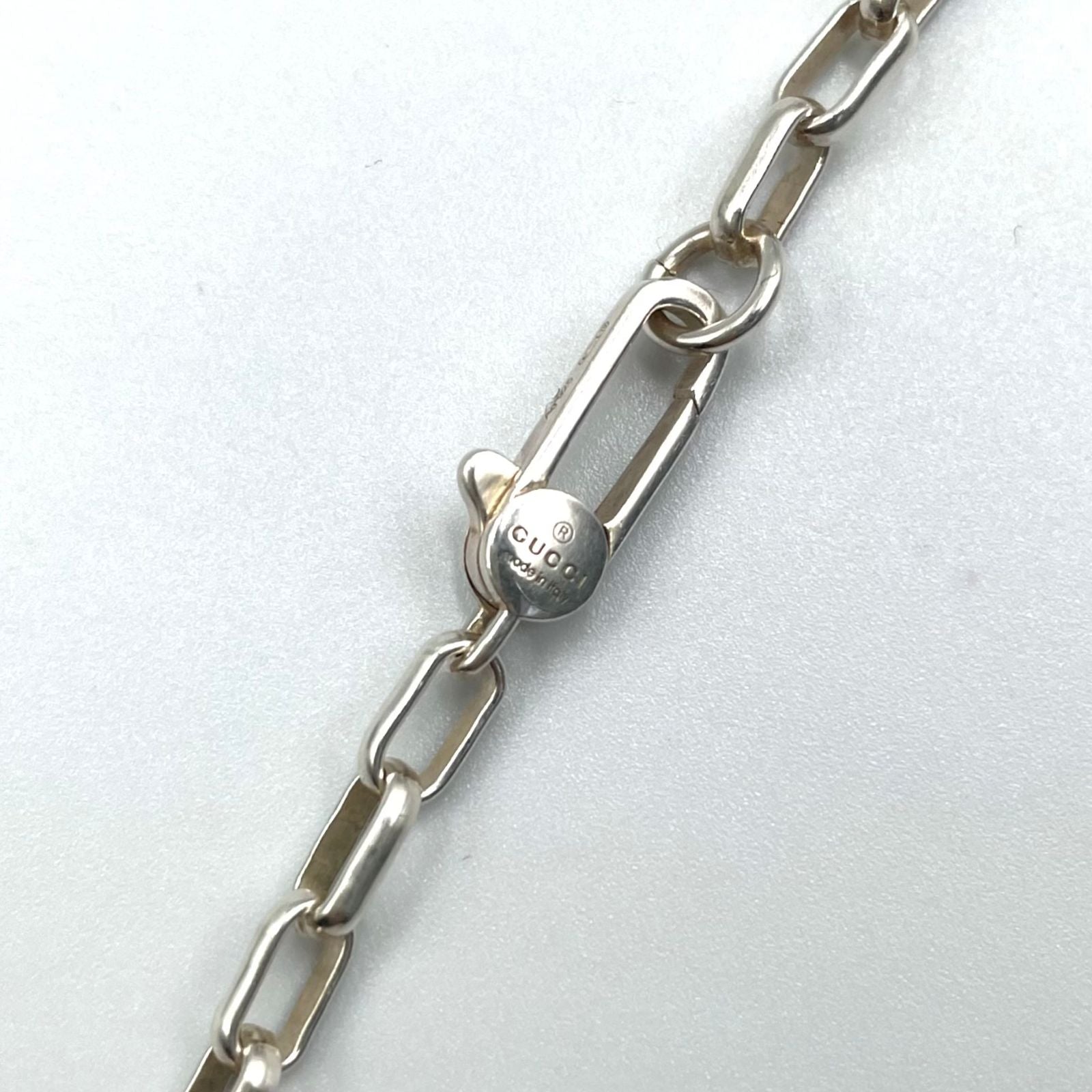 Gucci GG Mark Silver Necklace — view 4