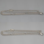 Louis Vuitton Monogram Chain Pendant 55.6 cm Palladium — view 3