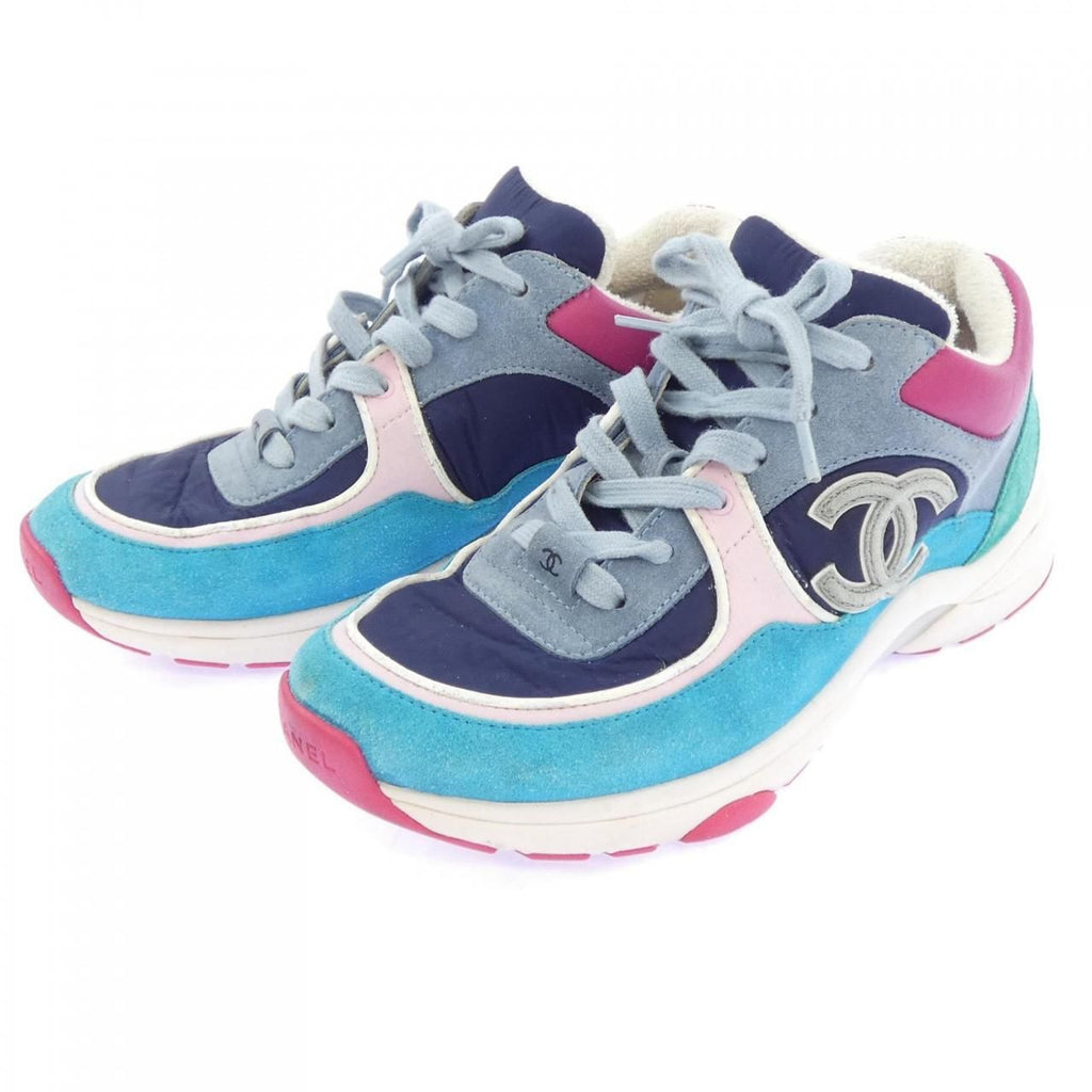 Chanel Sneakers Navy — view 3
