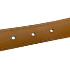 Hermes Belt 75 Black Gold Leather — view 7