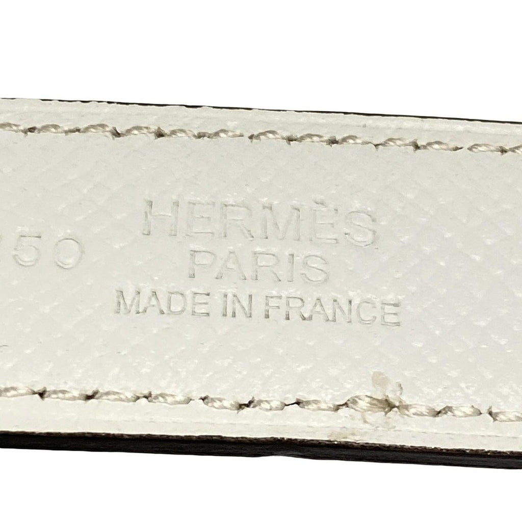 Hermes Belt 70 Etoupe Silver — view 4