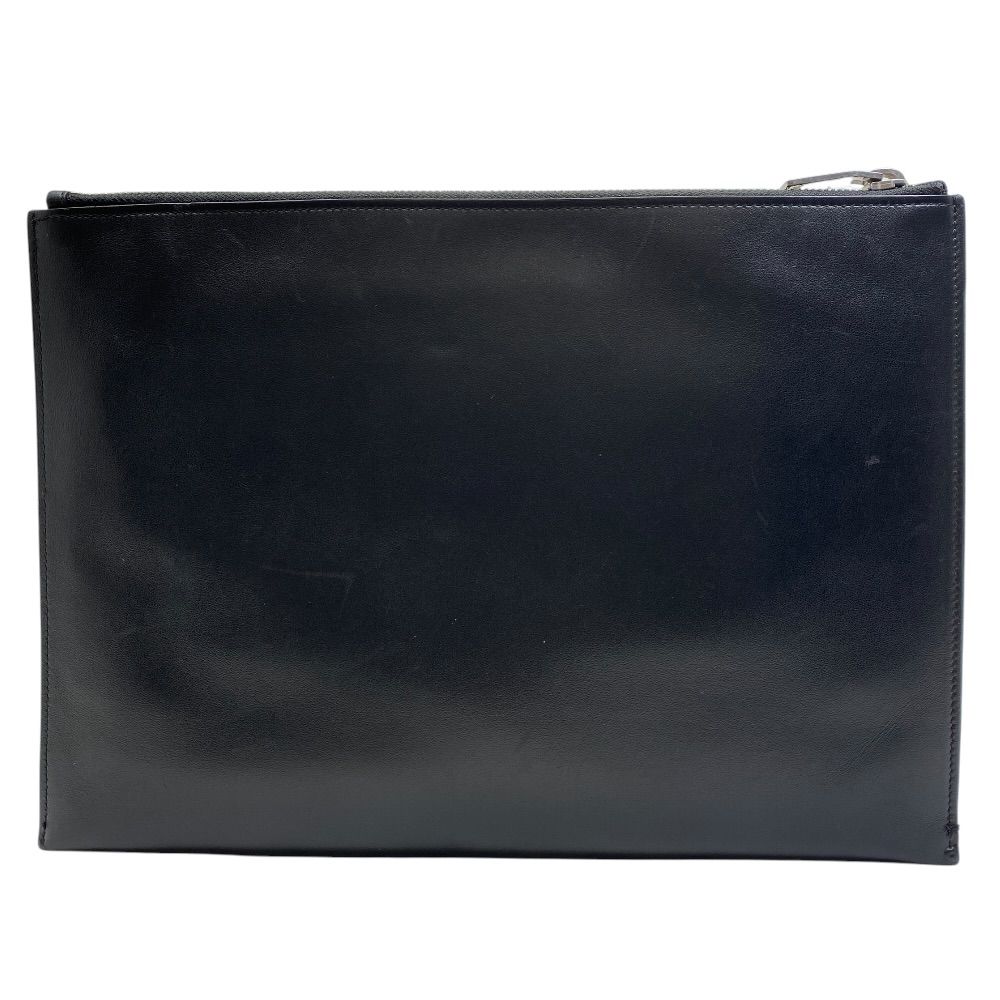 Saint Laurent Paris Smoking Forever Clutch Second Leather Black Mode — view 2