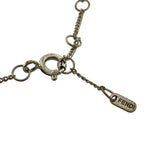 Fendi O'lock Bracelet FF Logo Crystal Rhinestone Gold Metal Gorgeous — view 8
