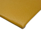 Hermes Bastia Coin Case Leather Camel Practical — view 4