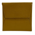 Hermes Bastia Coin Case Leather Camel Practical