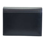 Celine Trifolded Card Case Holder Business Leather Black Pink Practical — view 2