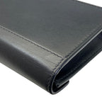 Celine Trifolded Card Case Holder Business Leather Black Pink Practical — view 4