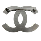 Chanel CC Logo Brooch Rhinestone Silver 07 Gorgeous — view 2