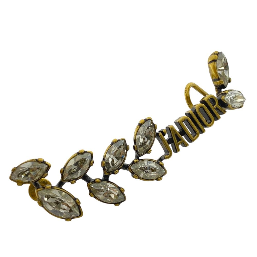 Dior J'adior Earrings Rhinestone Gold Gorgeous — view 3