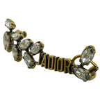 Dior J'adior Earrings Rhinestone Gold Gorgeous — view 4