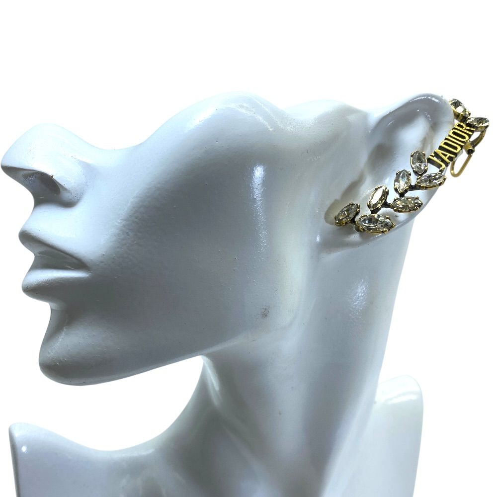 Dior J'adior Earrings Rhinestone Gold Gorgeous — view 9