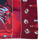 Hermes Carre 140 Caleche Mors Et Bouteilles Chemistry and Bottle Juan Scarf — view 4