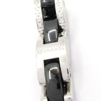 Chanel Ring 48 Ultra Collection 18k White Gold Black Ceramic Diamond — view 5