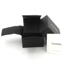 Chanel Earrings Silver Gold CC Logo — view 7