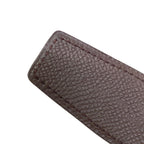 Hermes Belt 80 O Carre Noir Chocolat Silver — view 5