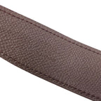 Hermes Belt 80 O Carre Noir Chocolat Silver — view 4