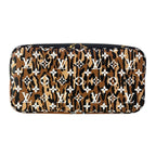 Louis Vuitton Tote Monogram Jungle Neverfull Noir Leather — view 5