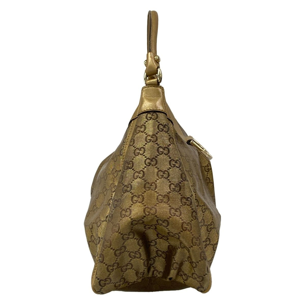 Gucci Shoulder Bag Abbey GG Pattern Blanc Leather — view 2