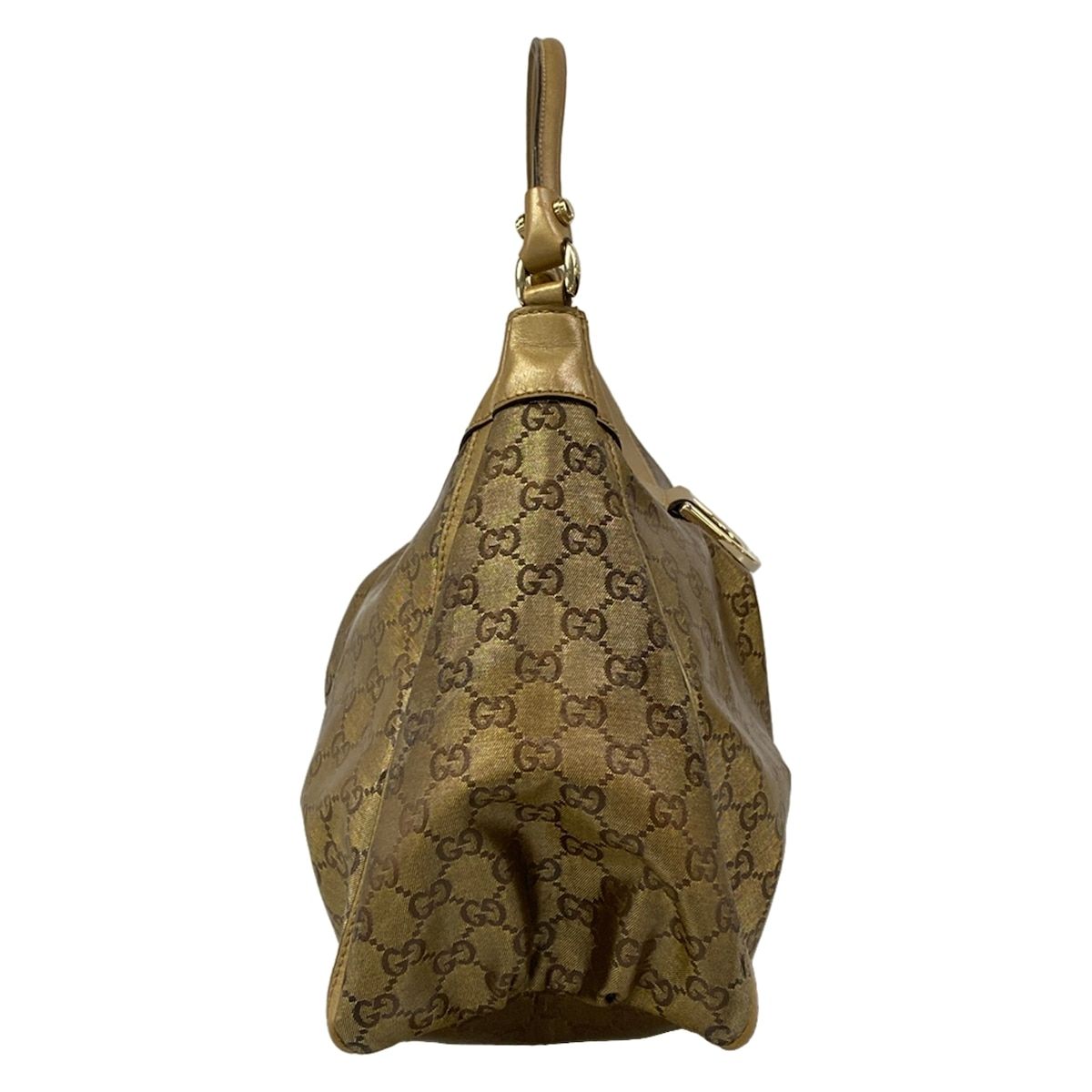 Gucci Shoulder Bag Abbey GG Pattern Blanc Leather — view 2