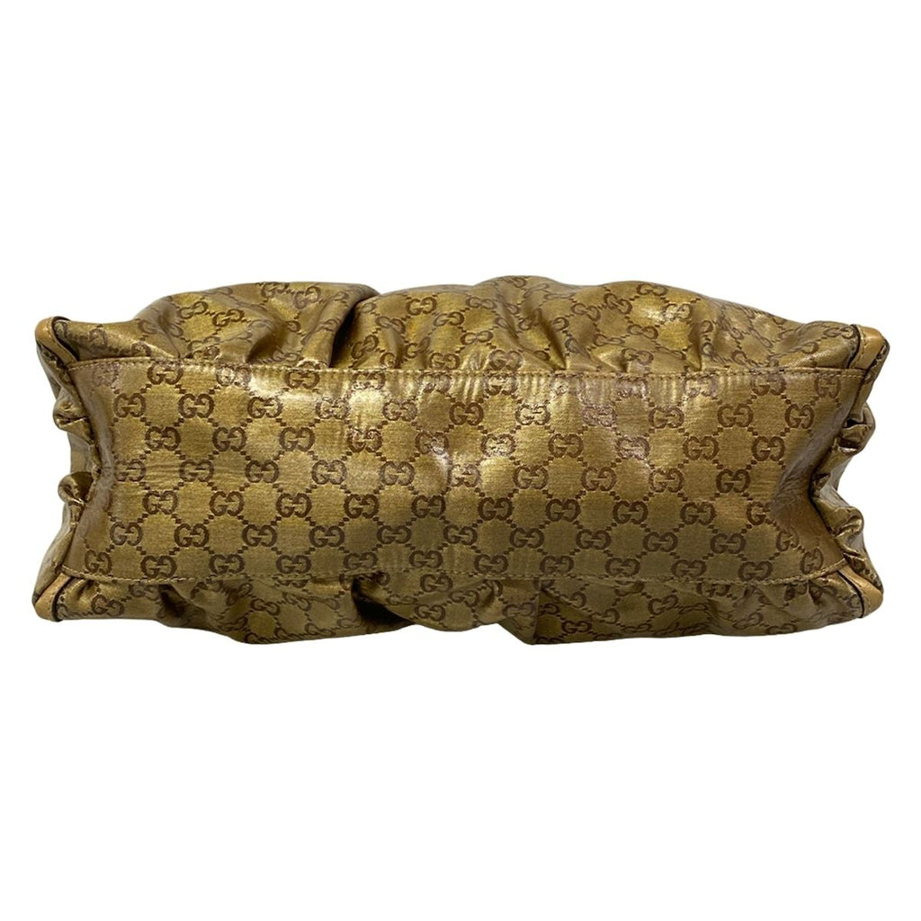 Gucci Shoulder Bag Abbey GG Pattern Blanc Leather — view 5