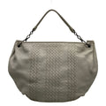 Bottega Veneta Handbag Cervo Light Gray Leather
