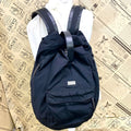 Gucci Nylon Leather Backpack Black