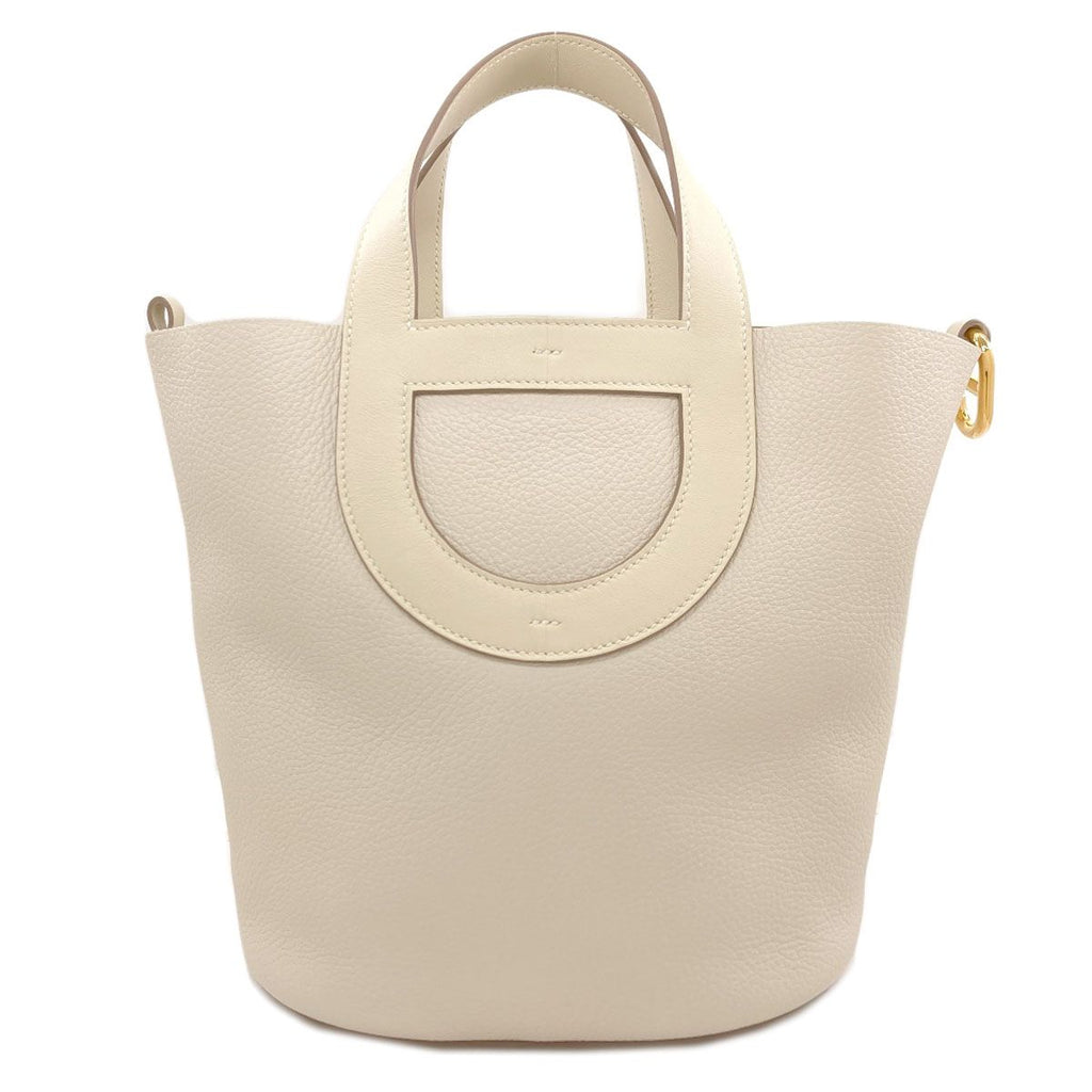 Hermes in the Loop 18 Gold Handbag Taurillon Clemence
