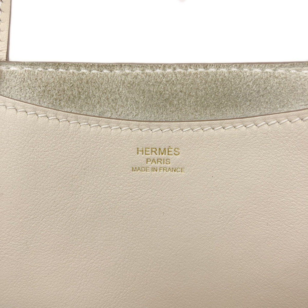 Hermes in the Loop 18 Gold Handbag Taurillon Clemence — view 6