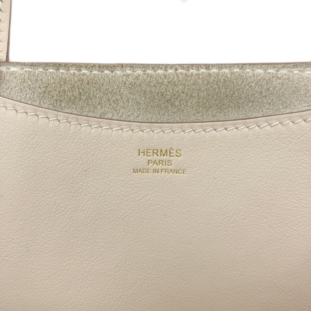 Hermes in the Loop 18 Gold Handbag Taurillon Clemence — view 6