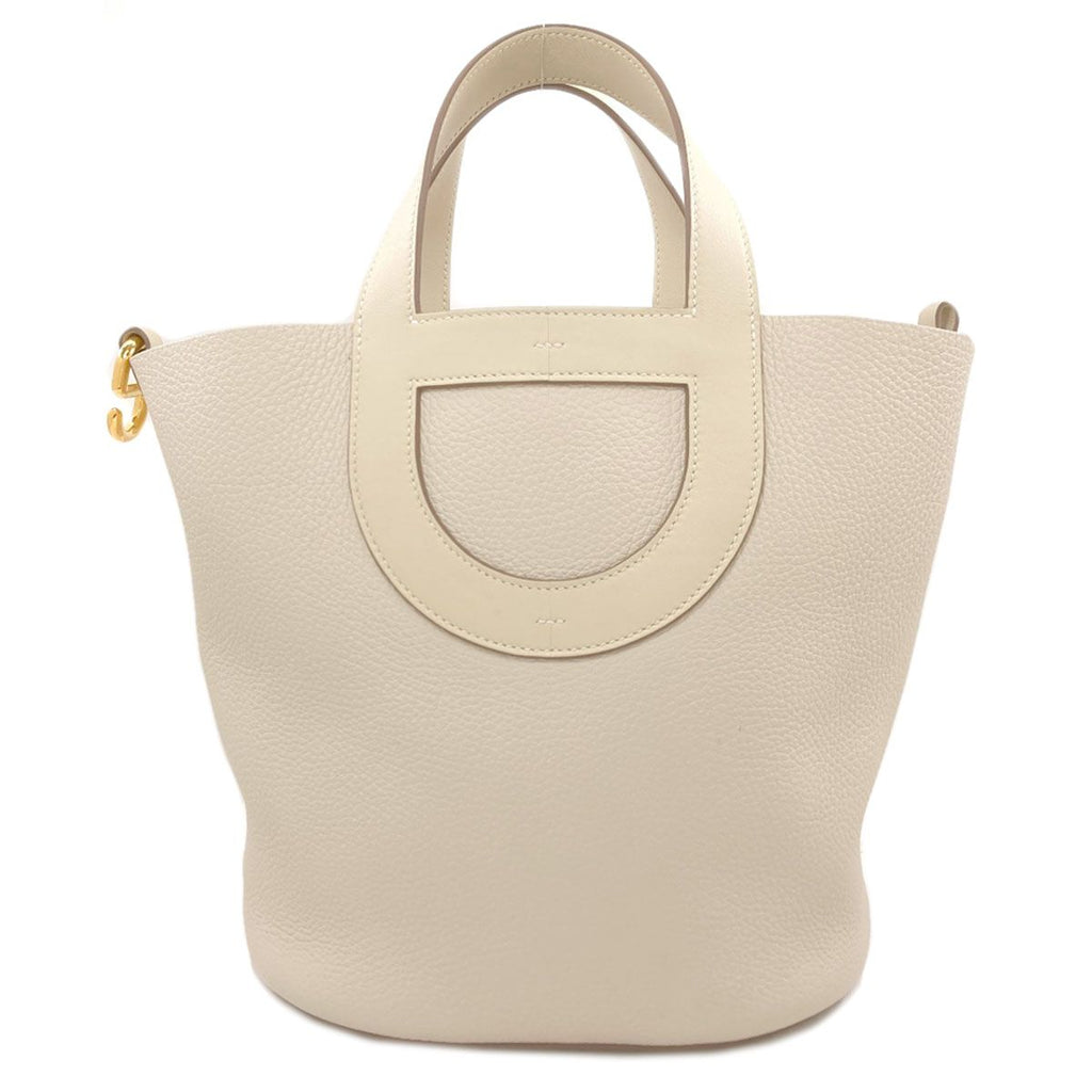 Hermes in the Loop 18 Gold Handbag Taurillon Clemence — view 2