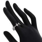 Louis Vuitton Fine Dantel Diamond 50 Ring 18k White Gold