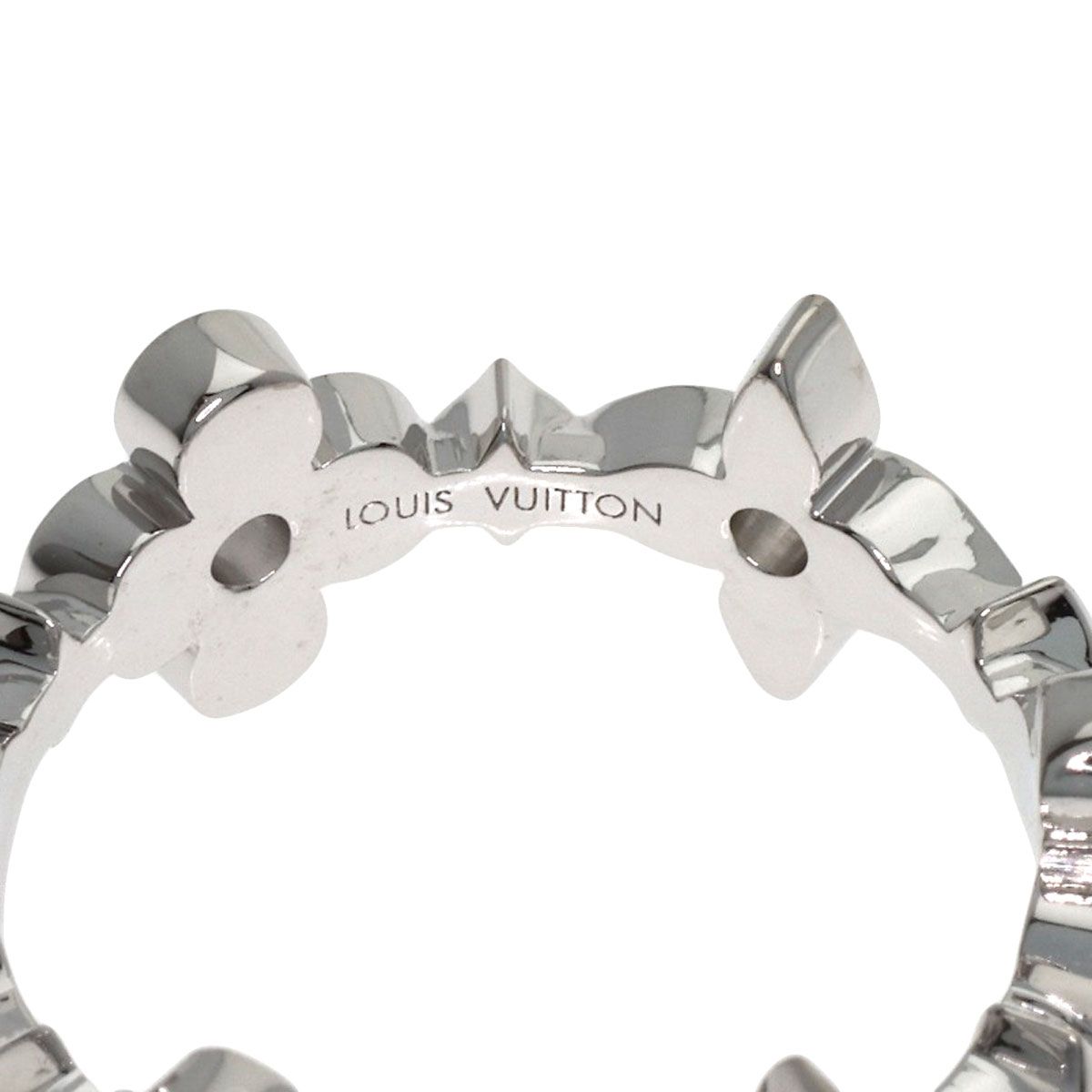 Louis Vuitton Fine Dantel Diamond 50 Ring 18k White Gold