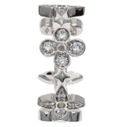 Louis Vuitton Fine Dantel Diamond 50 Ring 18k White Gold