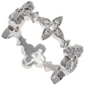 Louis Vuitton Fine Dantel Diamond 50 Ring 18k White Gold