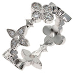 Louis Vuitton Fine Dantel Diamond 50 Ring 18k White Gold