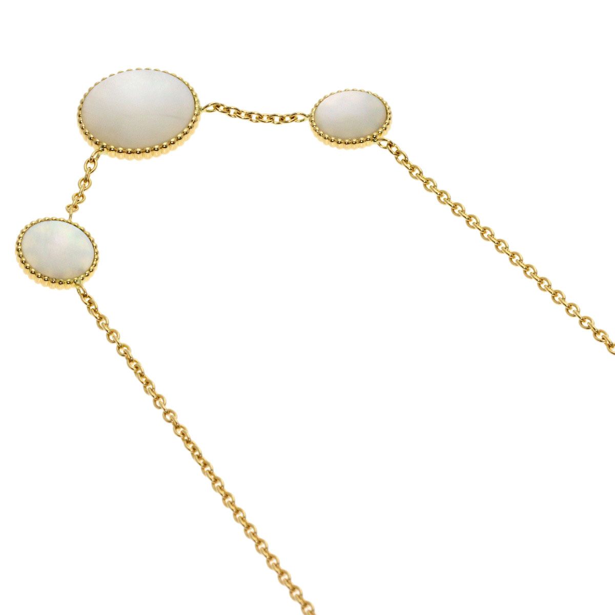 Dior Rose Devan Diamond Necklace 18k Yellow Gold — view 2