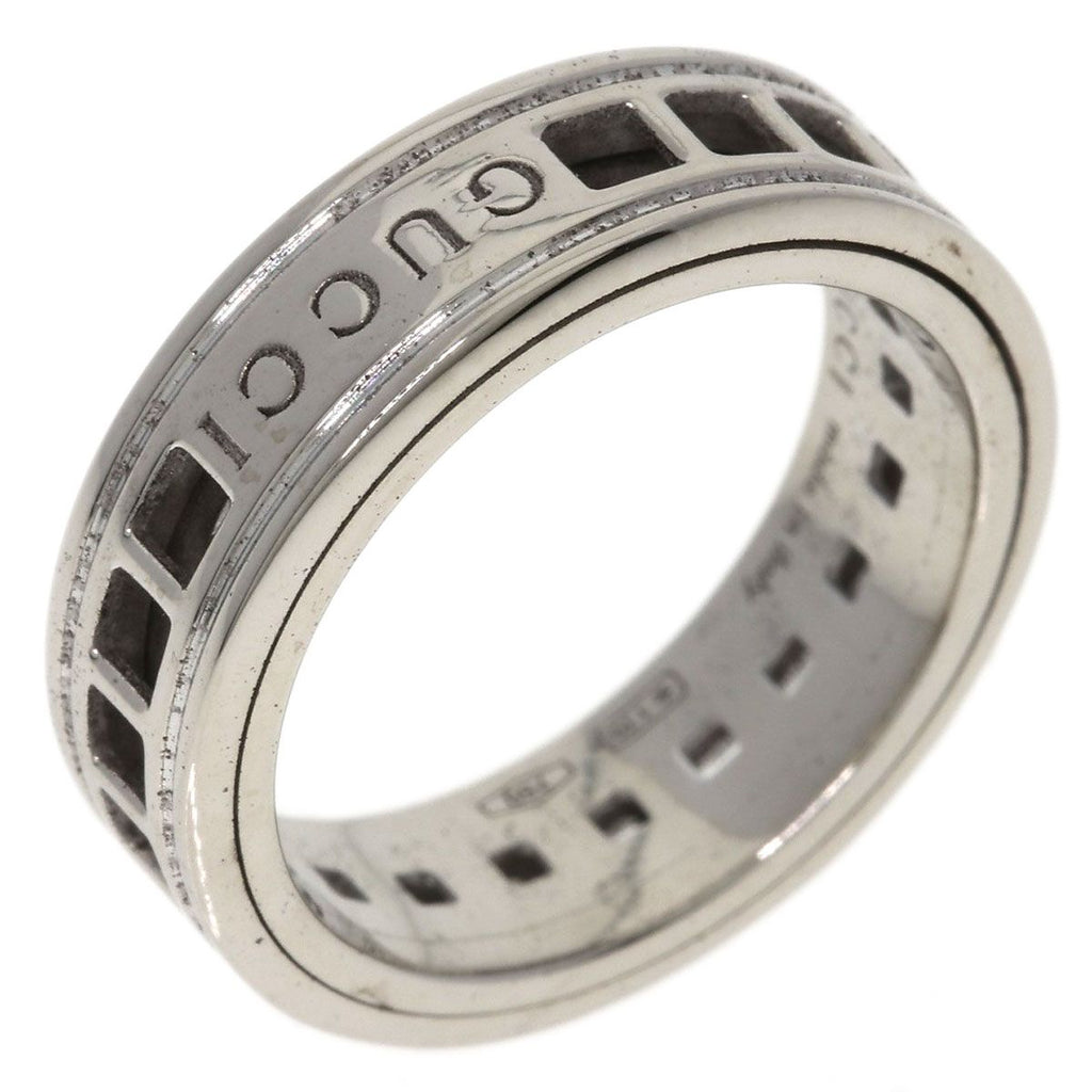 Gucci Scroll Ring 18k White Gold — view 2