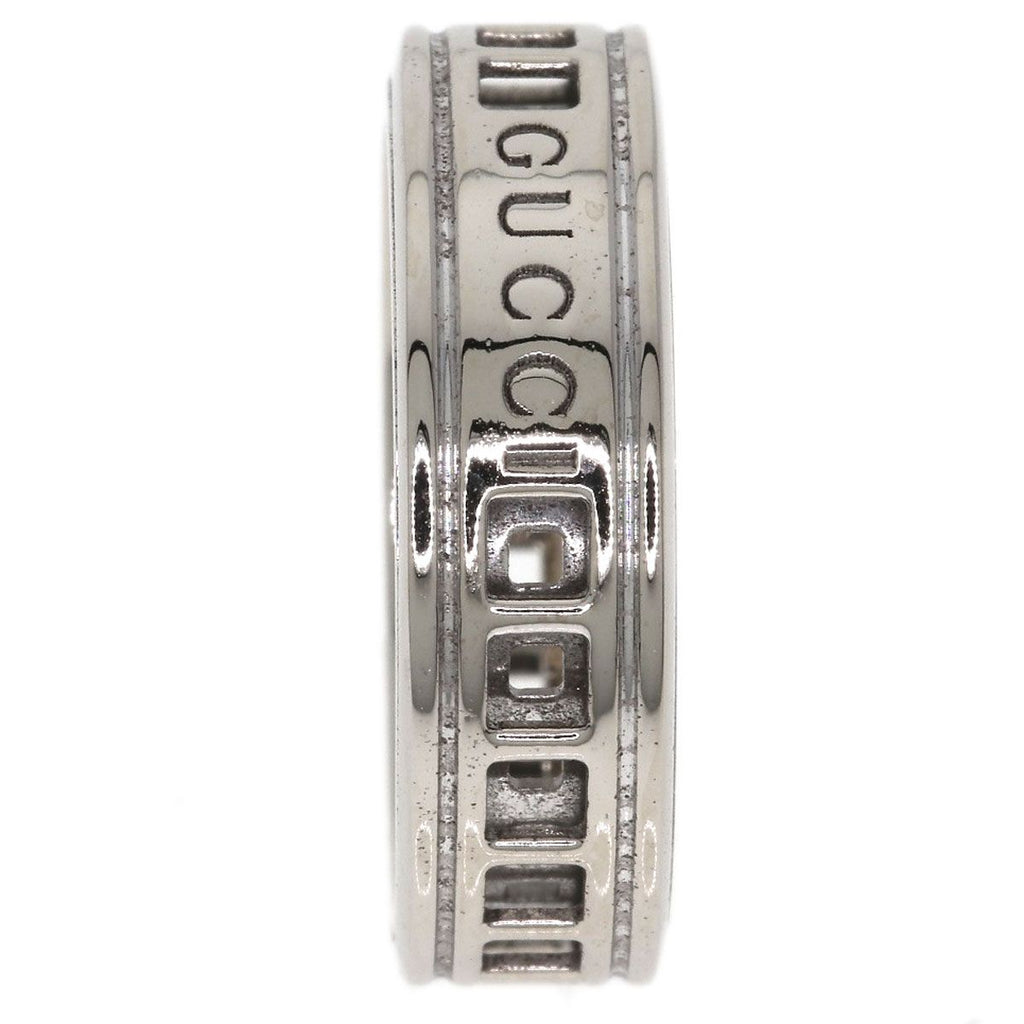 Gucci Scroll Ring 18k White Gold — view 3