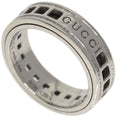 Gucci Scroll Ring 18k White Gold