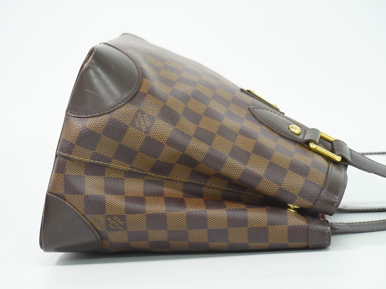 Louis Vuitton LV Hampstead PM Damier Ebene Tote Brown — view 4