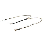 Chanel Suspenders Chain CC Logo Leather M Black — view 2