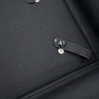 Chanel Suspenders Chain CC Logo Leather M Black — view 8