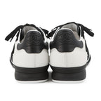 Chanel Sneakers CC Logo Quilted Leather Suede 38 Shoes White Black — view 3