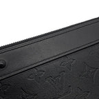 Louis Vuitton Clutch Monogram Shadow Pochette Discovery Black — view 8