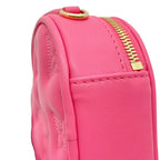Louis Vuitton Monogram Bubble Glam Pop My LV Heart Pouch 2-Way Shoulder Bag Pink — view 9
