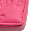 Louis Vuitton Monogram Bubble Glam Pop My LV Heart Pouch 2-Way Shoulder Bag Pink — view 8
