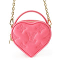 Louis Vuitton Monogram Bubble Glam Pop My LV Heart Pouch 2-Way Shoulder Bag Pink