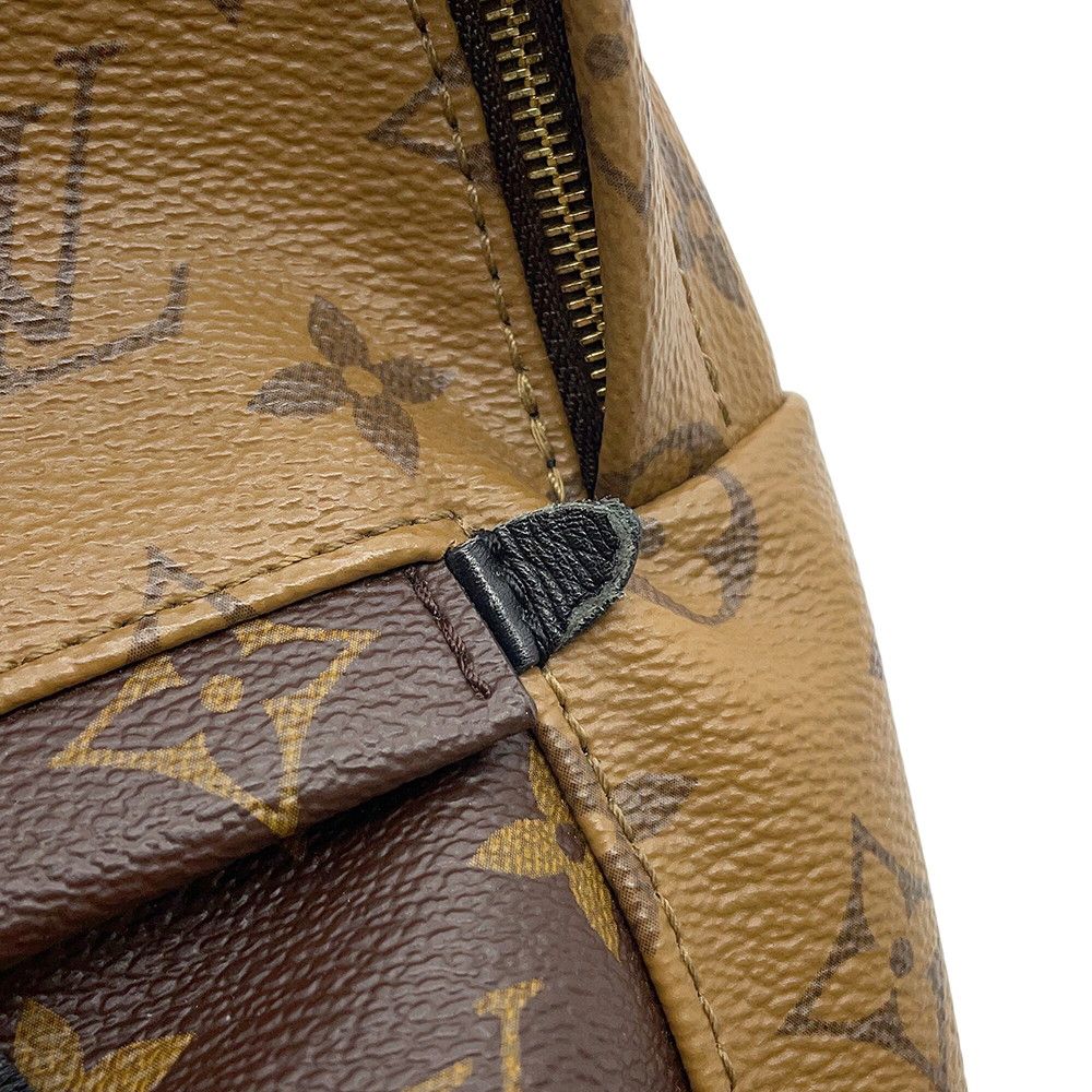 Louis Vuitton Backpack Monogram Reverse Palm Springs Mini Bag Black — view 8