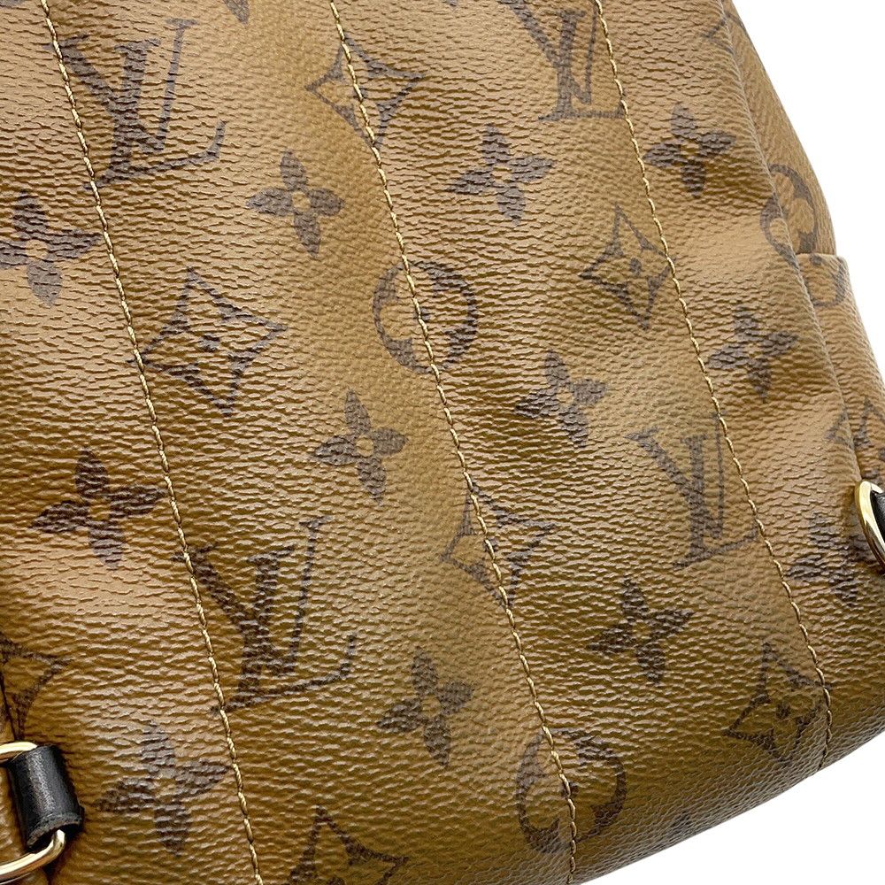 Louis Vuitton Backpack Monogram Reverse Palm Springs Mini Bag Black — view 9