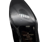 Louis Vuitton Opera Shoes LV Velour 5.5 Black — view 9